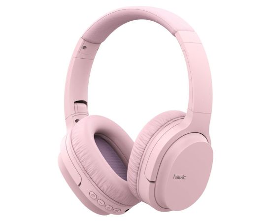 Havit I62 wireless on-ear headphones Pink