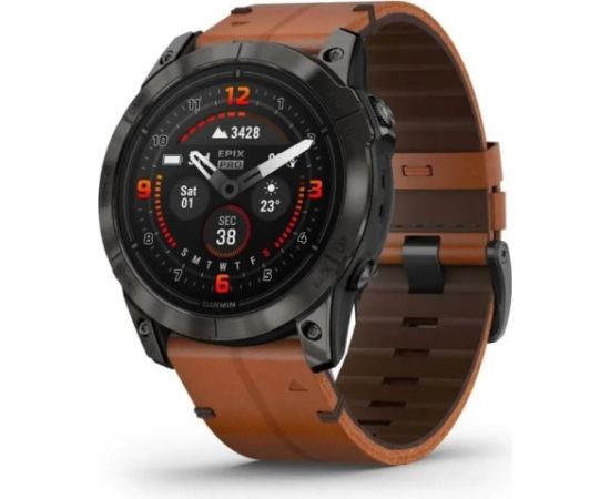 Garmin Epix Pro Gen 2 51 mm Sapphire Szary z powłoką węglową