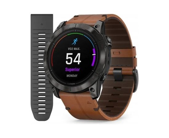 Garmin Epix Pro Gen 2 51 mm Sapphire Szary z powłoką węglową