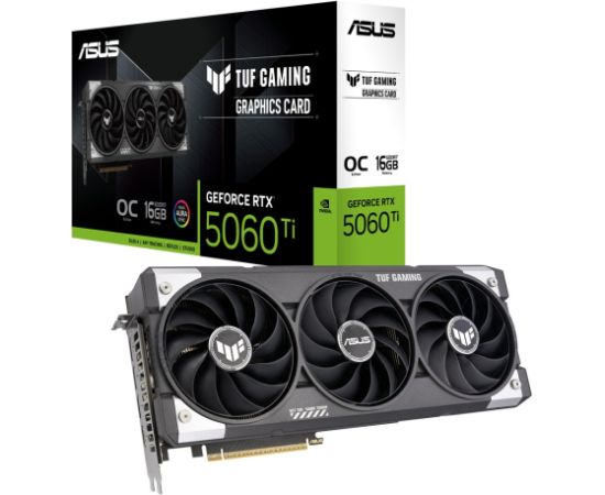 ASUS TUF Gaming TUF-RTX5060TI-O16G-GAMING NVIDIA GeForce RTX 5060 Ti 16 GB GDDR7