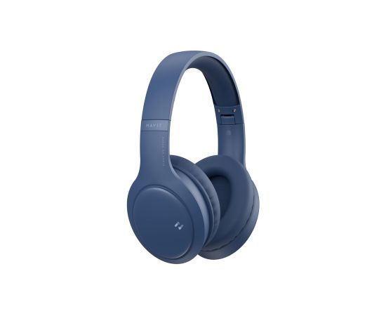 Havit H633BT - wireless on-ear headphones, blue