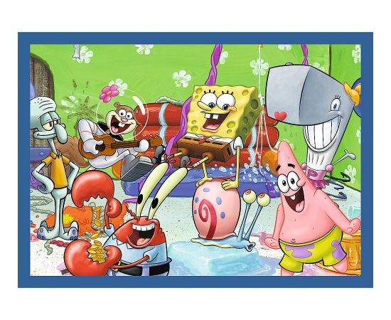 TREFL SPONGEBOB Комплект пазлов 4в1 Губка Боб