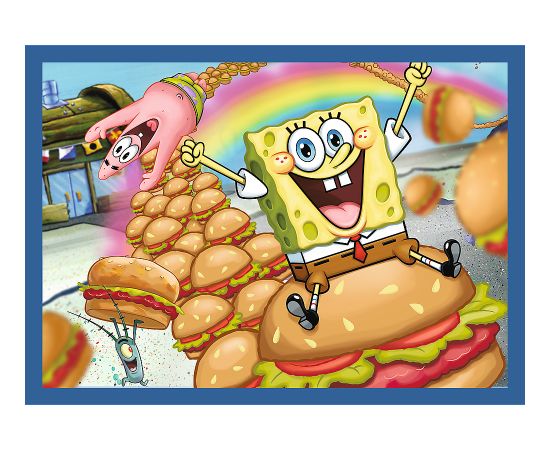 TREFL SPONGEBOB Комплект пазлов 4в1 Губка Боб