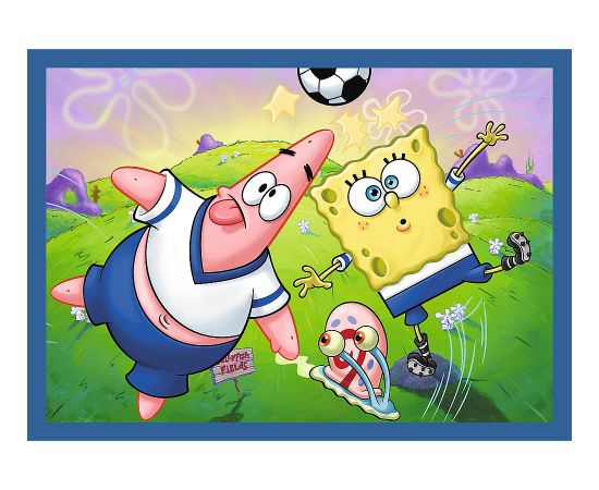 TREFL SPONGEBOB Комплект пазлов 4в1 Губка Боб