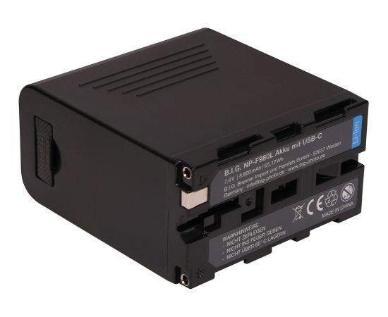 BIG battery Sony NP-F980L 8800mAh USB-C (427726)