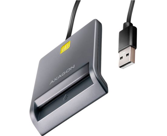 AXAGON CRE-SM3T USB Smart card FlatReader
