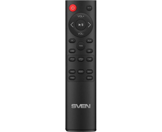 Speaker SVEN HA-950, black, MDF, PU leather (60W, Bluetooth, USB, Micro SD, Remote)