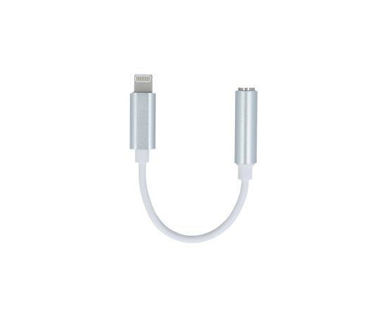Setty adapteris Lightning - audio ligzda 3,5 mm balts