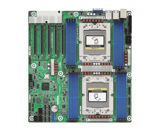 Płyta główna AsRock TURIN2D16-2T 2x SP5 AND Epyc 9004/9005 Soc (16x DIMM, 2x MCIO, up to 16xSATA, 1xM.2, 2x10Gbe, IMPI EEB )