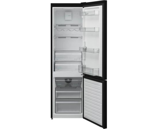 SHARP SJ-FBA05DMXBE-EU ledusskapis ar saldētavu apakšā 180cm Melns