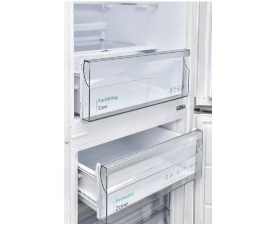 SHARP SJ-FBB02DTXWE-EU ledusskapis ar saldētavu apakšā 152cm Balts