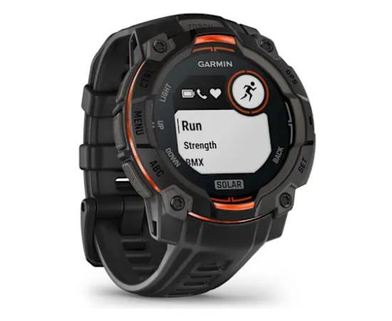 GARMIN Instinct 3 45mm Solar Black with Black Band
