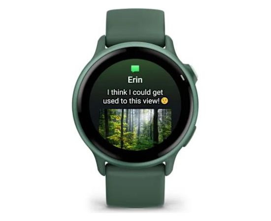 GARMIN Vivoactive 6 Metallic Jasper Green with Silicone Band