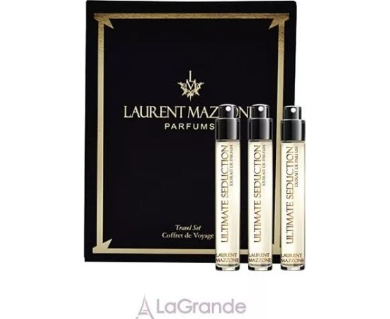 Histoires de Parfums Set Trio, Laurent Mazzone, Ultimate Seduction Oud, Extrait De Parfum, Unisex, 3 pcs, 15 ml *Miniature Unisex