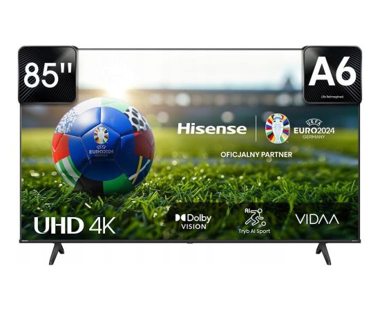 Hisense 85" Class A6 Series LED 4K UHD Google Smart TV