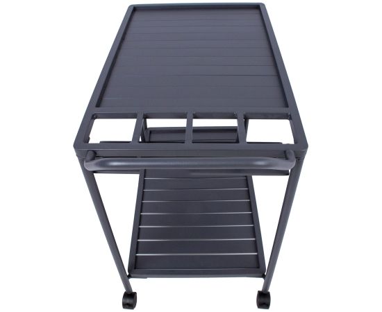 Тележка сервировочная MAGIC 88x44xH80см, тёмно-серая