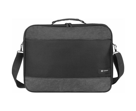 NATEC Impala 2 39.6 cm (15.6") Messenger case Black, Grey