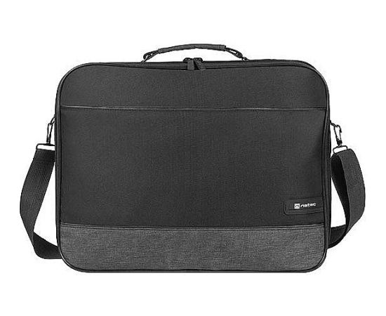 NATEC Impala 2 39.6 cm (15.6") Messenger case Black, Grey