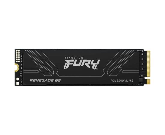 SSD KINGSTON FURY 1TB M.2 PCIe Gen5 NVMe 3D TLC Write speed 11000 MBytes/sec Read speed 14200 MBytes/sec 2.3mm MTBF 200000 hours SFYR2S/1T0