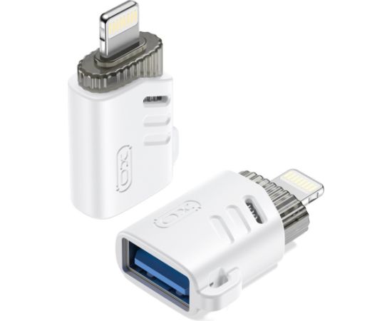 XO адаптер USB-Lightning OTG, белый(NB256A)