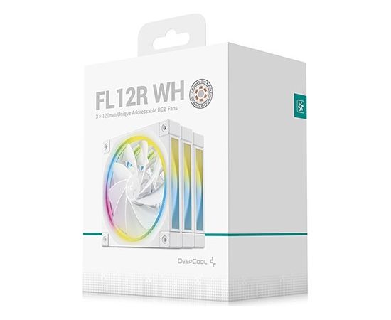Wentylator DeepCool FL12R WH 3IN1 (R-FL12R-WHAPN3-G)