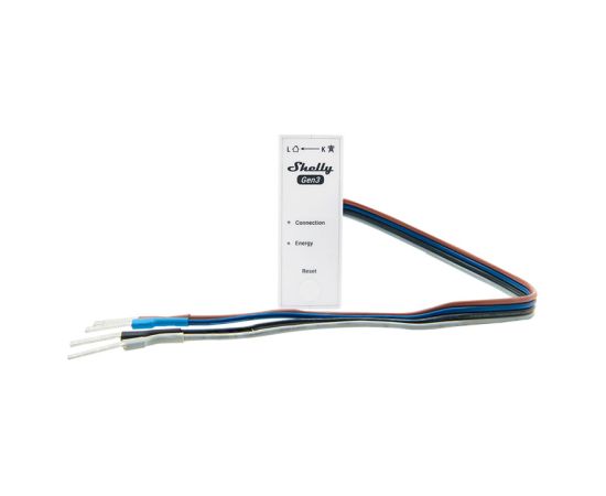 Shelly 3EM-63W Gen3 1/3-channel WiFi energy meter (wired model)