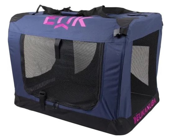 Eukanuba Eukanuba Pet Soft Crate, 102x69x69 cm, blå/sort XXXL