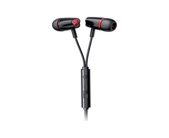 Joyroom   headphones 3.5 mm mini jack with remote control and microphone Black