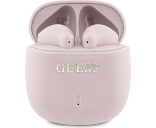 Guess   Bluetooth headphones GUTWSJ14ESGE TWS + taupe Printed Classic Logo Pink