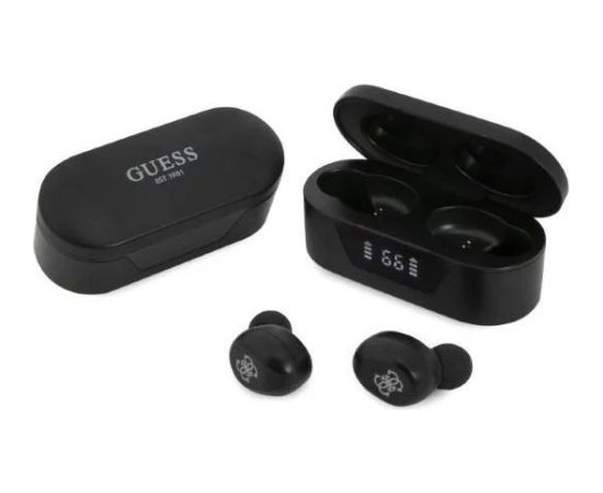 Guess   TWS Bluetooth Headphones + Docking Stat Black