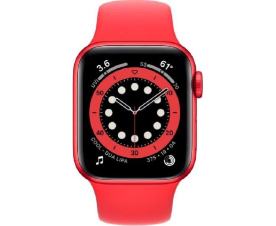 Apple   Watch Series 6 GPS 40 mm Red Aluminum Case Red