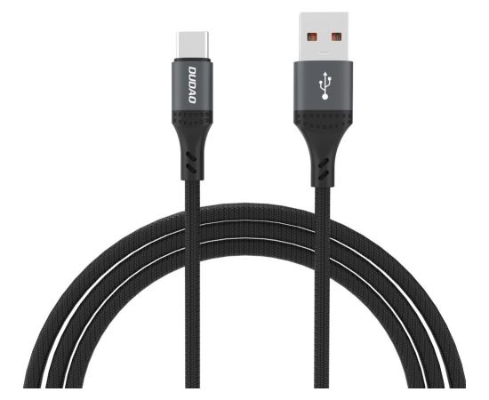 Dudao   Dudao L3ST USB-A - USB-C 5A Cable 1.2m Braided - Black