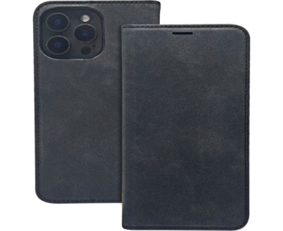 iLike Samsung  Galaxy A15 4G / A15 5G Smart Suede case Black