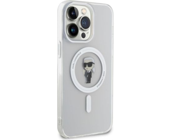 Karl Lagerfeld Apple  iPhone 14 Pro Max PC/TPU Case NFT Karl Ikonik Hard MagSafe Transparent