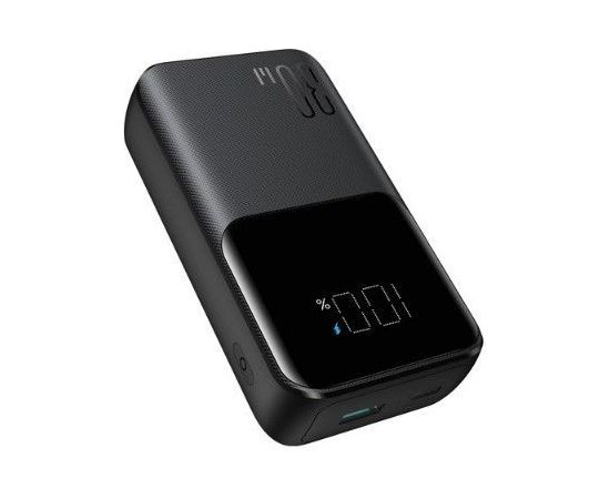 Joyroom   powerbank 30W 10000mAh with built-in Lightning and USB-C cables Black