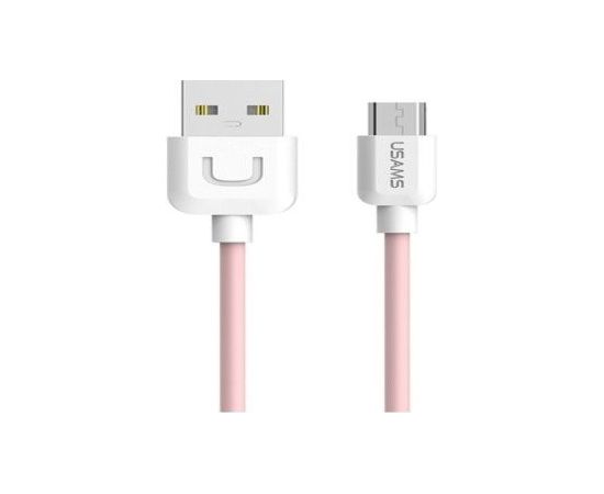USAMS   US-SJ098 U-Turn Durable TPE Universal Micro USB to USB Data&Fast 2A Charger Cable 1m