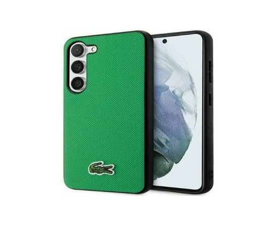 Lacoste Samsung  Galaxy S24 Hardcase Iconic Petit Pique MagSafe Green