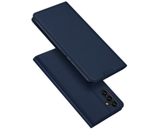 Dux Ducis Samsung  Galaxy A14 4G / 5G Cover with Flip Card Wallet Stand Case Blue