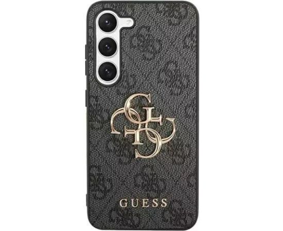 Guess Samsung  Galaxy S24 HC PU LEATHER 4G METAL LOGO Black