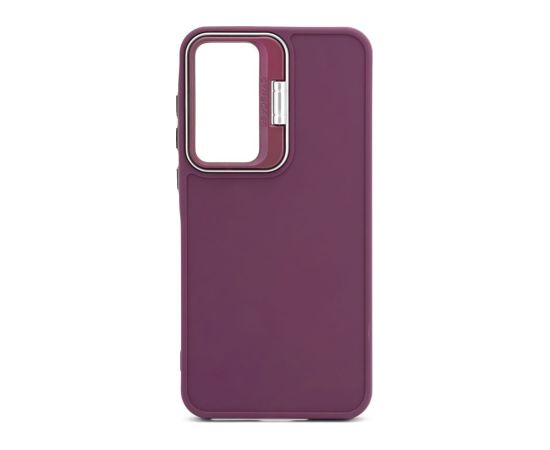 iLike Samsung  Galaxy A15 Hybrid case With Camera Stand Plum