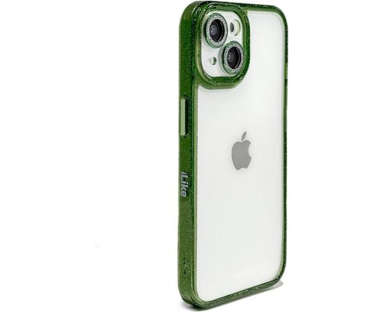 iLike Apple  iPhone 13 STARS LENS ACRYLIC COVER Green