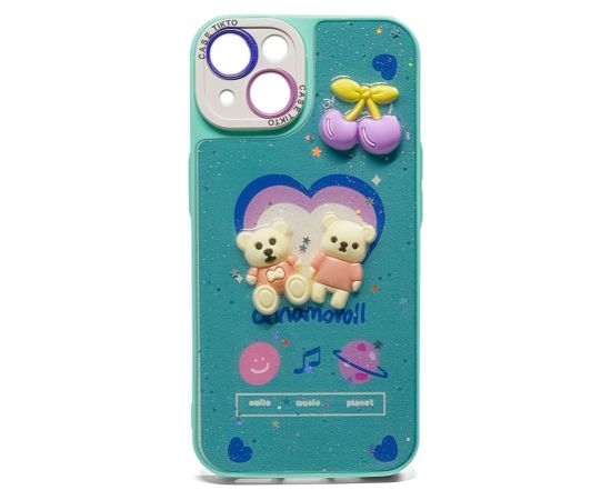 iLike Apple  iPhone 13 EPOXY CARTOON COVER Blue