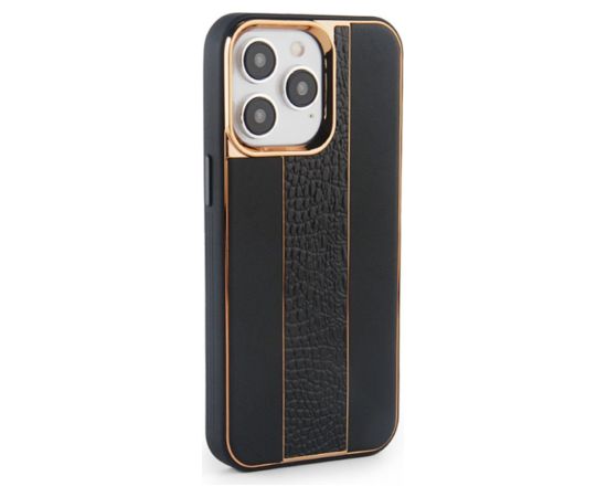 iLike Apple  iPhone 14 Pro Leather Case Customized Black