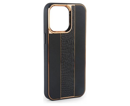 iLike Apple  iPhone 13 Leather Case Customized Black