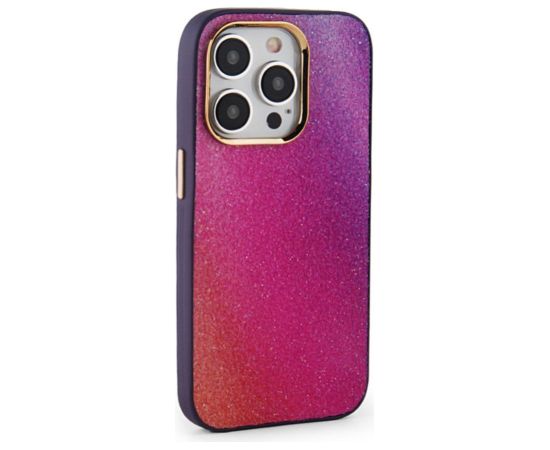 iLike Apple  iPhone 14 Pro Max Print Desire Customized Diamonds Case Purple