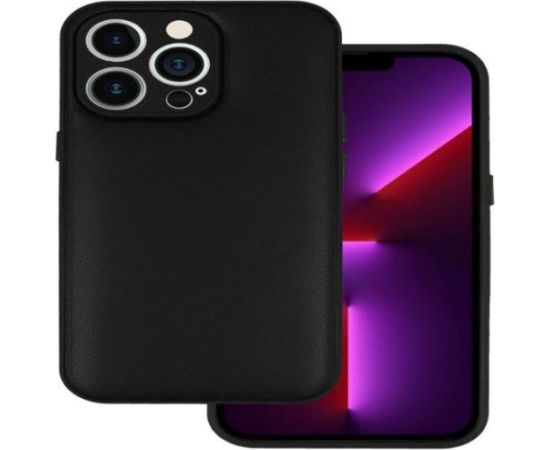 iLike Samsung  GALAXY A14 4G LEATHER 3D CASE Black