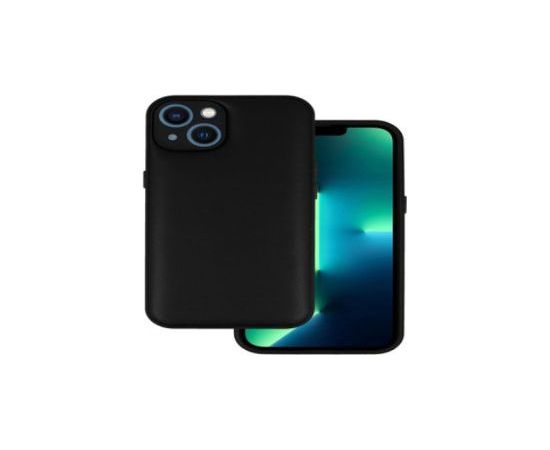 iLike Apple  IPHONE 14 LEATHER 3D CASE Black
