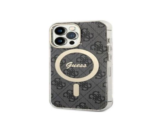 Guess Apple  iPhone 13 Pro / 13 6.1 hardcase 4G MagSafe Black