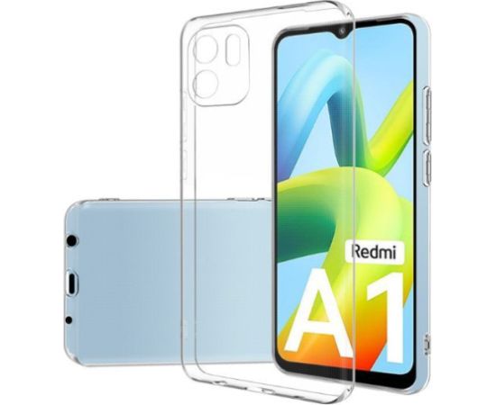 Evelatus Xiaomi  Redmi A1 / A2 Clear Silicone Case 1.5mm TPU Transparent