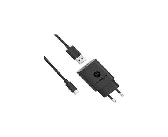 Motorola   TurboPower Travel Charger 18w with USB-C Black